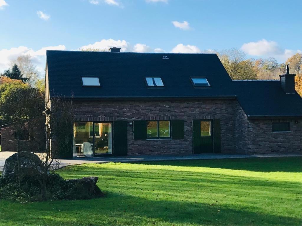 Lovely Meadow House In The Land Of Croix Scaille Gedinne Bagian luar foto